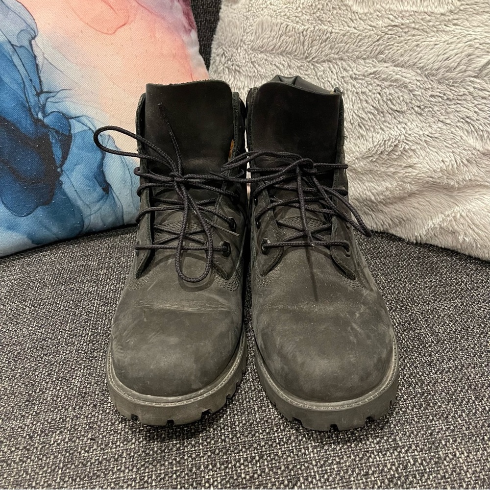 Black Timberland Boots